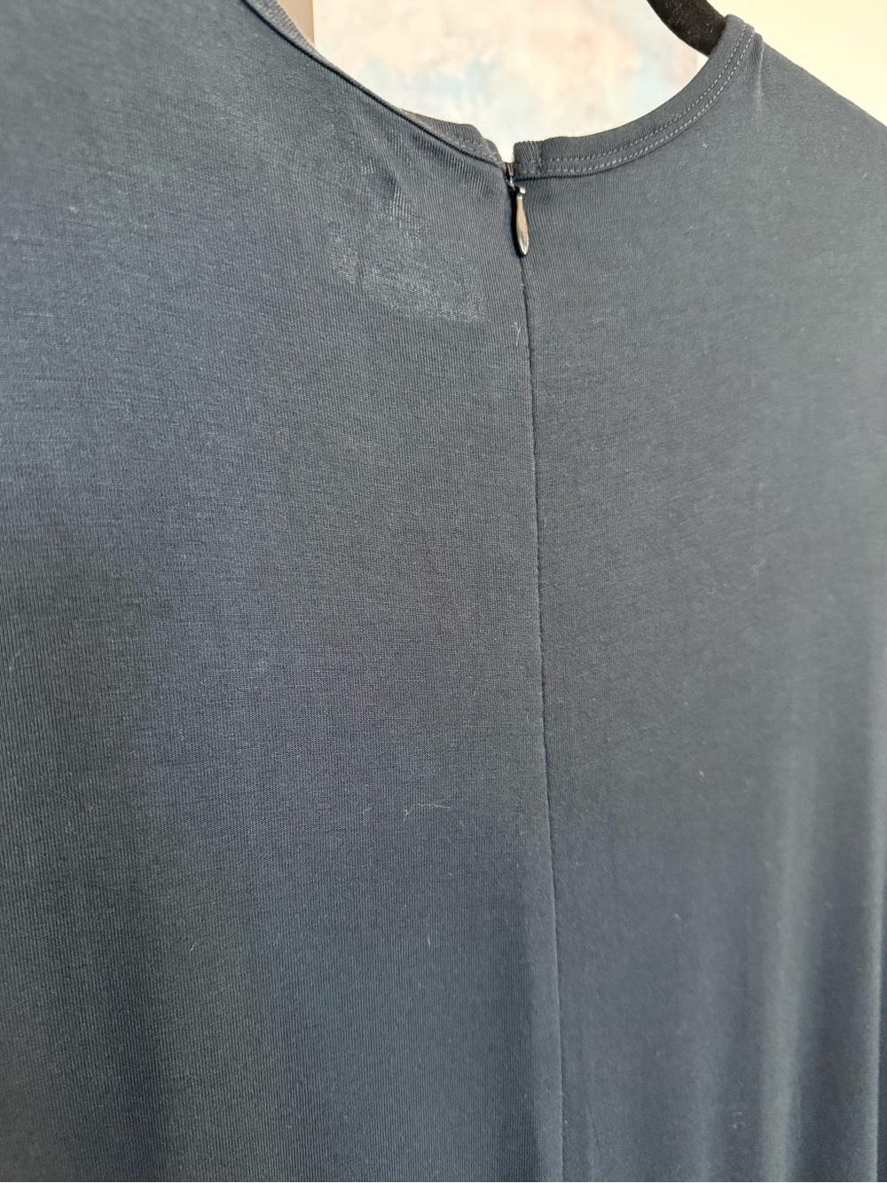 NEW Quince Bamboo Jersey Maternity Everyday Jumpsuit Black Womens Small NWT Soft - Picture 5 of 7